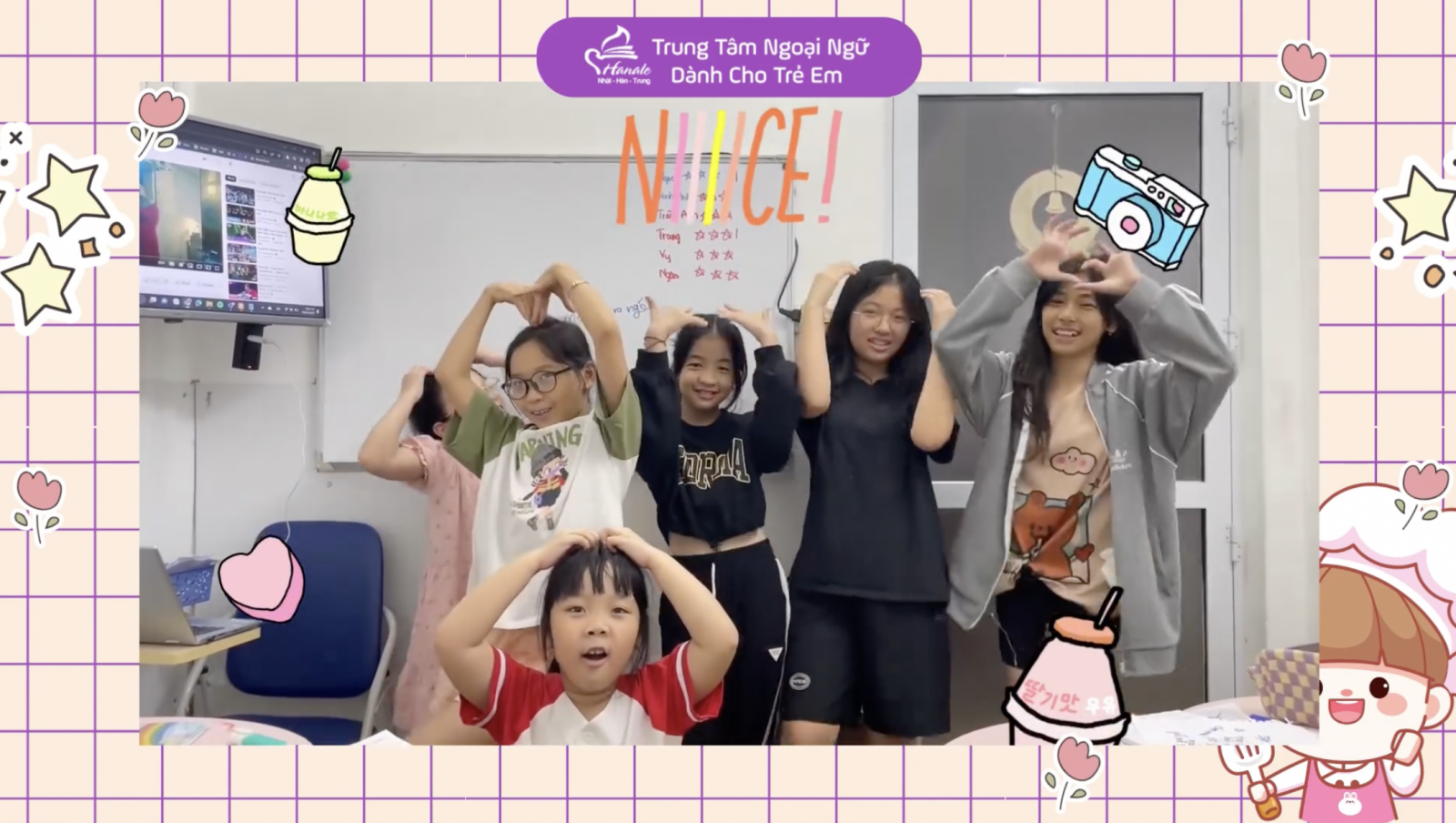 tiếng hàn trẻ em hanale